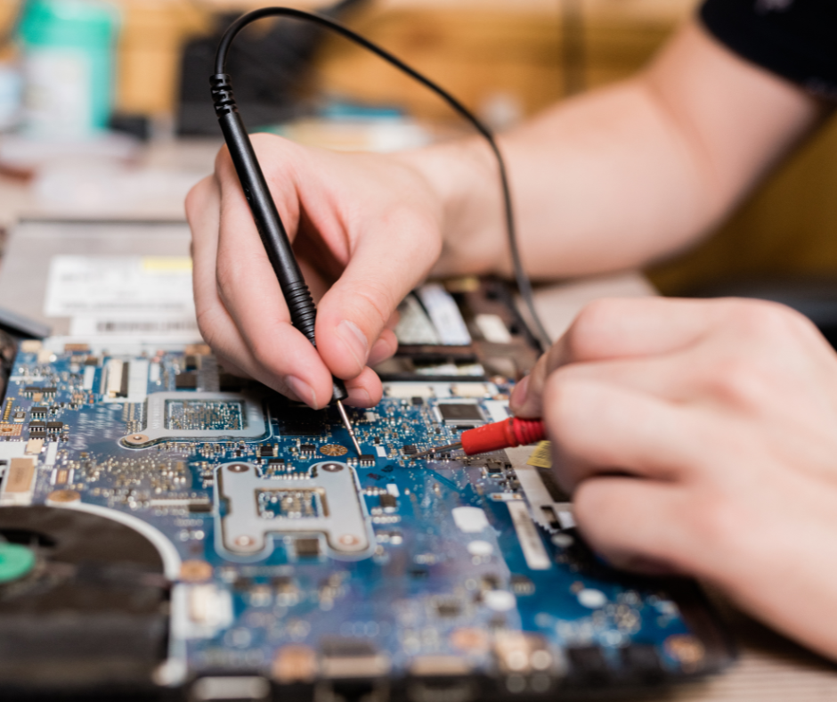 Red And Yellow Modern Reviving Your Digital Lifeline Phone Repair Facebook Post